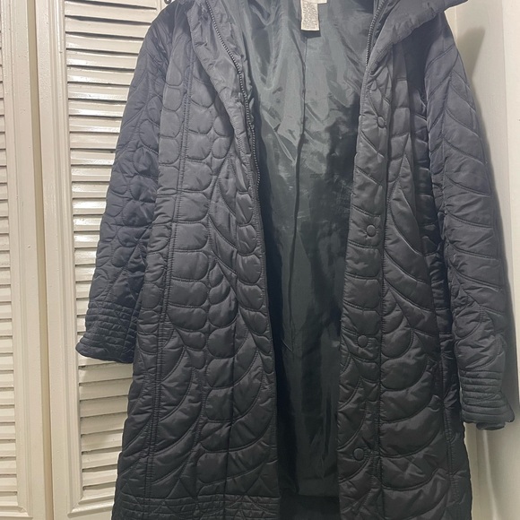 Armani Exchange A|X  Women's Down Black Winter Quilted Puffer Jacket XS - Picture 6 of 8